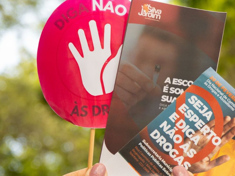 Silva Jardim tem eventos do Dia Nacional de Combate às Drogas e ao Alcoolismo