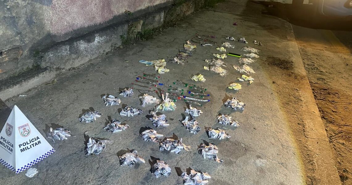 Cerco policial termina com prisão e grande apreensão de drogas em Macaé