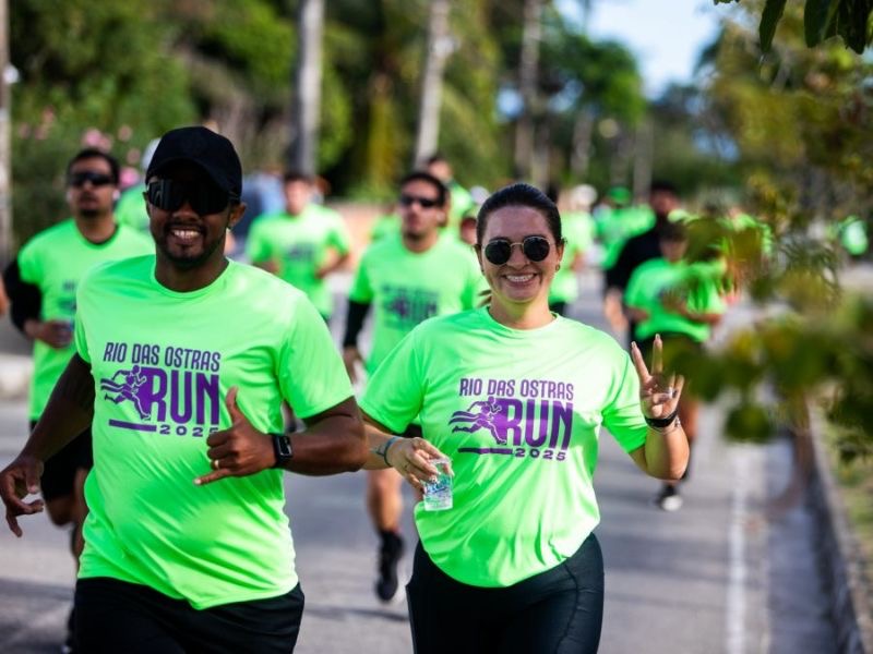 Rio das Ostras adia Corrida Ostras Summer devido às fortes chuvas que caem na cidade