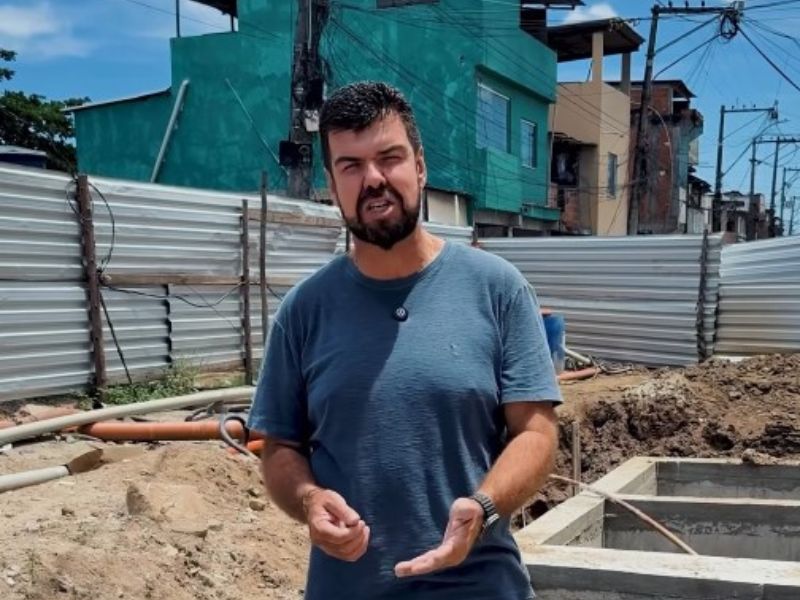 Nova Holanda em Macaé recebe obras de drenagem com instalação de bombas de alta potência