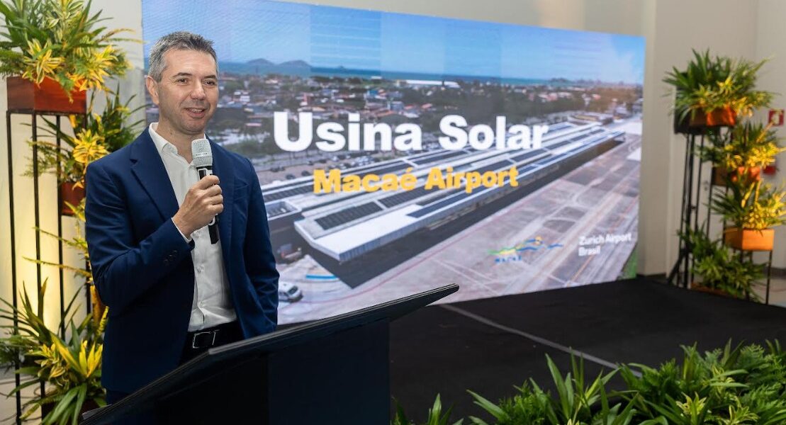 Com usina solar, Aeroporto de Macaé vira referência em sustentabilidade no país