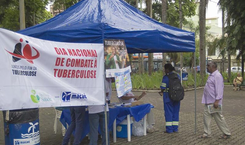Macaé realiza ação no centro nessa sexta, 27, com orientações sobre riscos da tuberculose