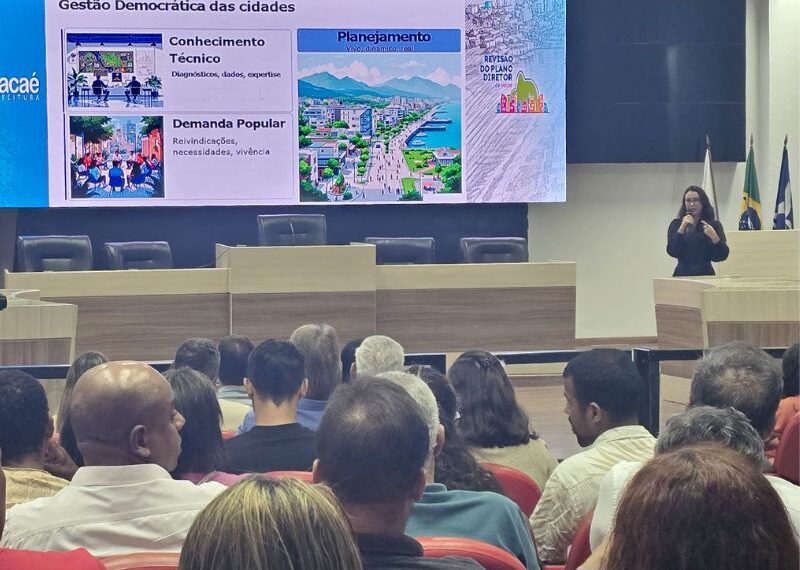 Macaé começa a discutir planejamento do espaço urbano para a próxima década