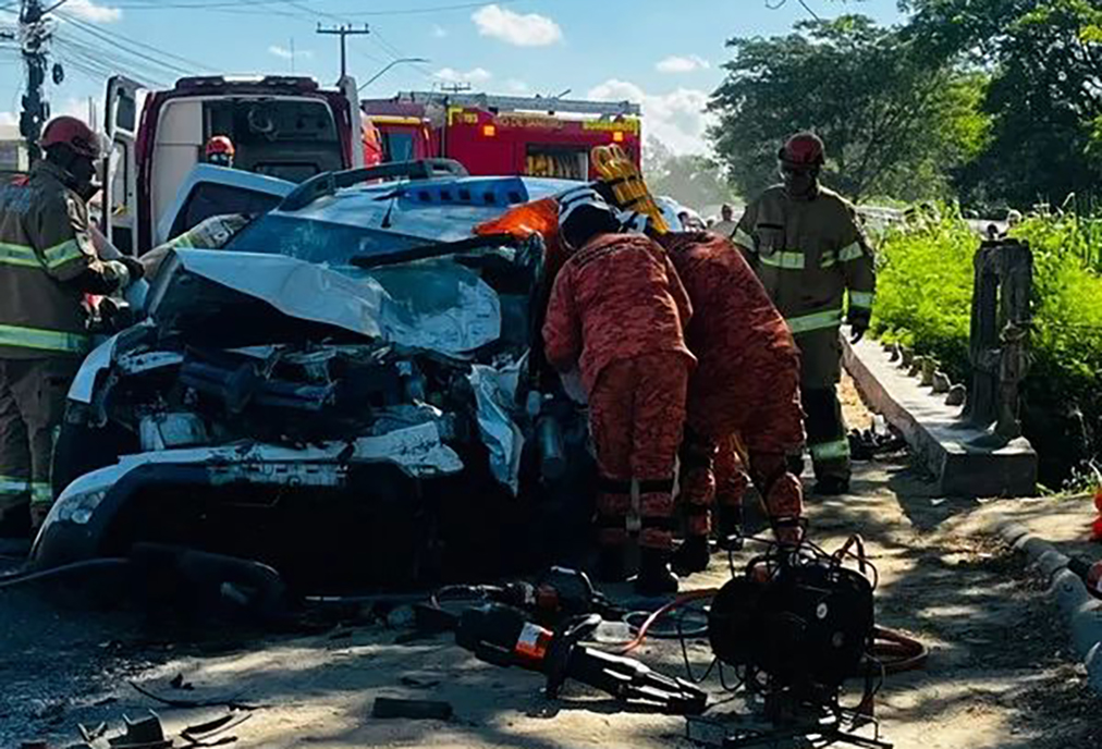 Acidente na Rodovia Amaral Peixoto provoca morte e impacta trânsito em Araruama