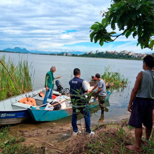 Redes irregulares são apreendidas em operação ambiental em Macaé