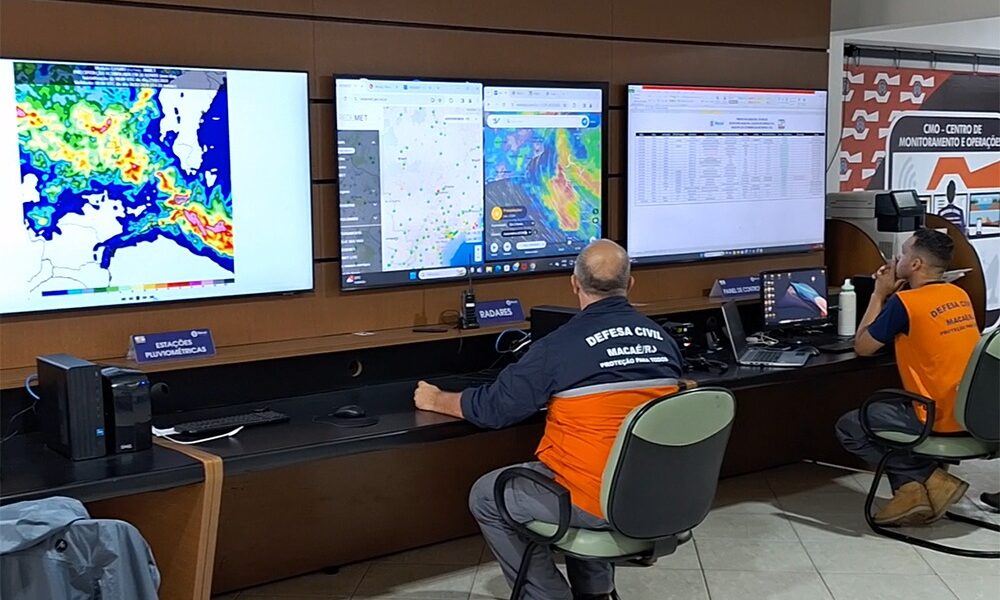 Trabalho contínuo leva Defesa Civil de Macaé ao nível mais alto do país