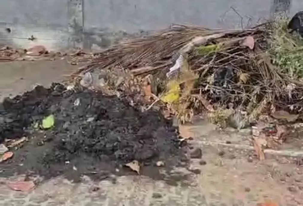 Descarte irregular após limpeza de ralos causa reclamação em Cabo Frio