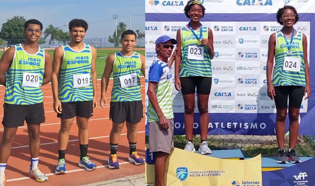 Atletas de Cabo Frio se destacam em campeonato estadual sub-23 de atletismo em Niterói