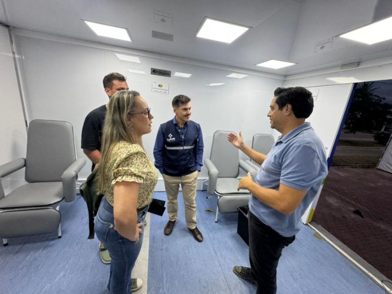 Unidade móvel do Ministério da Saúde começa a funcionar nesse sábado, 25, em Rio das Ostras