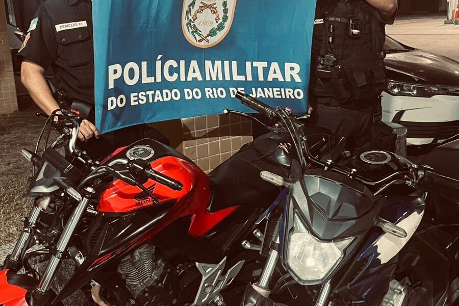 Perseguição termina com queda de motociclista e apreensão de veículo irregular em Macaé