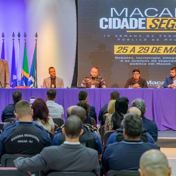 Macaé promove debates sobre segurança pública e fortalecimento da Guarda Municipal