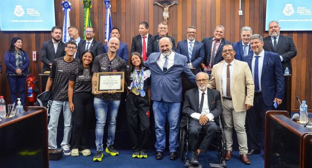 Moção em Cabo Frio reforça apoio institucional ao esporte de base