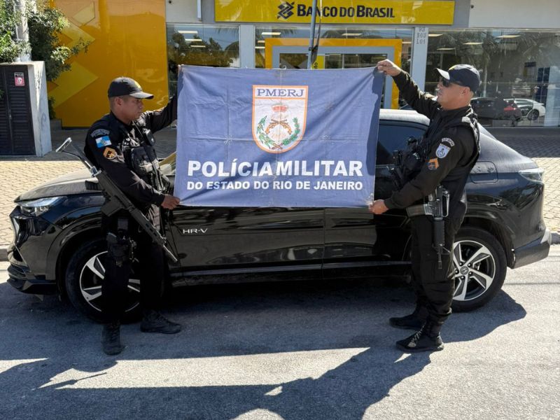 Polícia apreende carro clonado em Casimiro de Abreu; ninguém foi preso