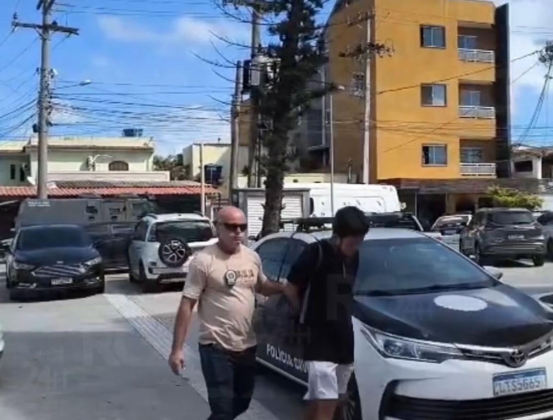 Cliente fake é preso após tentar novo golpe com comprovante falso em Cabo Frio