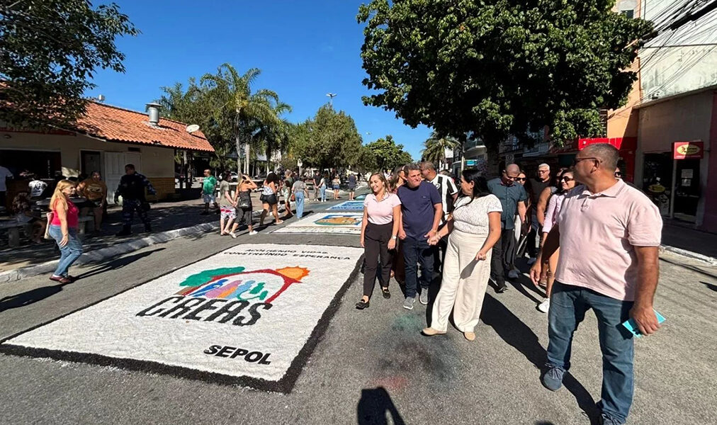 Araruama abre inscrições para tapete de sal e promete cidade tomada pela fé