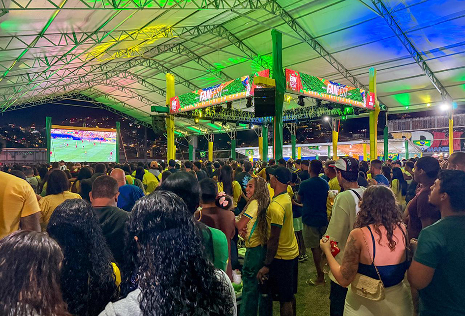 Brasil x Escócia movimenta programação especial em Arraial do Cabo
