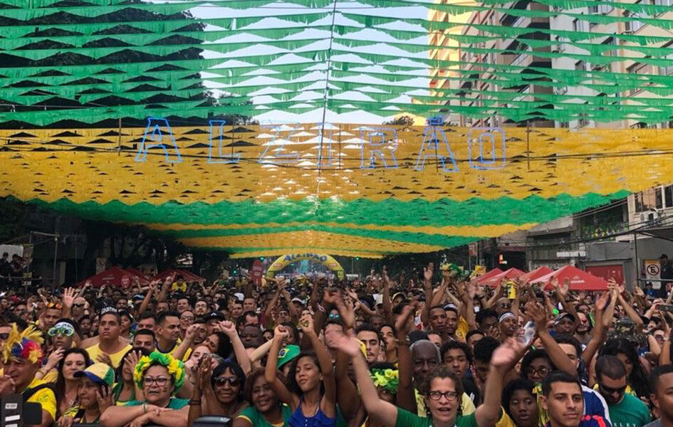 Brasil em campo e a festa vai rolar em três bairros de Cabo Frio