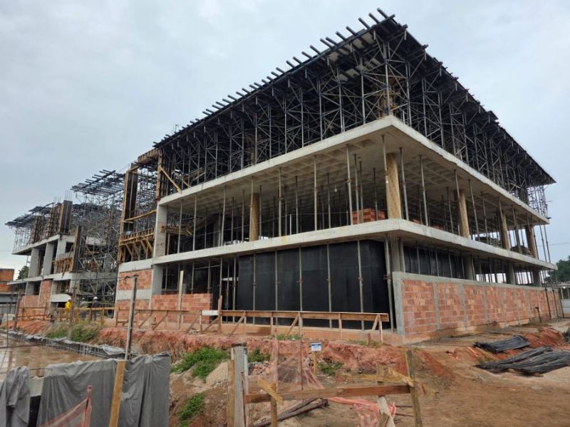 Obras do novo Sesc Senac de Rio das Ostras já ultrapassam 80% de execução