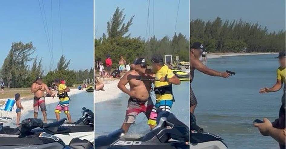Discussão em praia de Arraial termina com tentativa de disparo