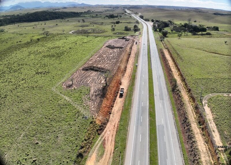 Novo espaço para caminhoneiros começa a ser construído em Carapebus
