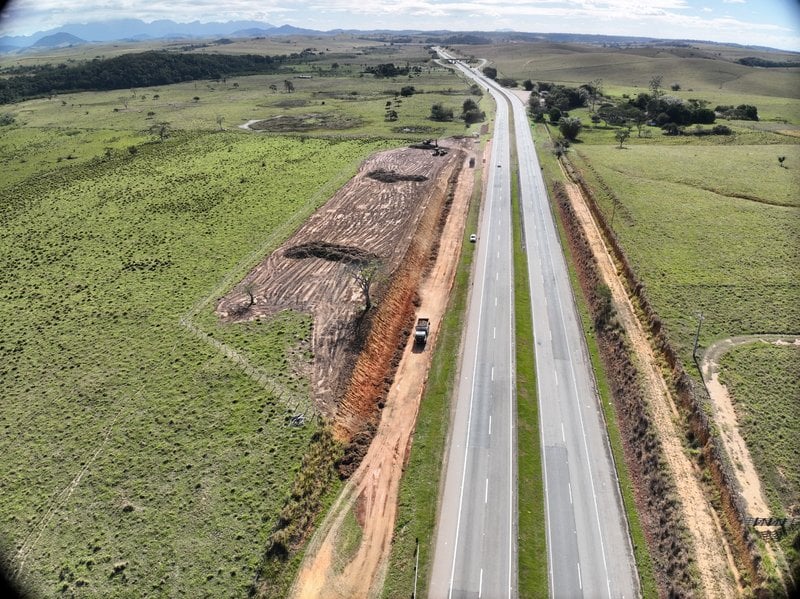 Novo espaço para caminhoneiros começa a ser construído em Carapebus