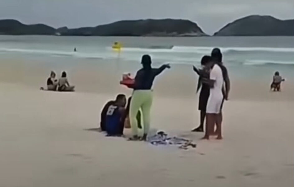 Cabo Frio registra confusão com faca envolvendo ambulante na Praia do Forte