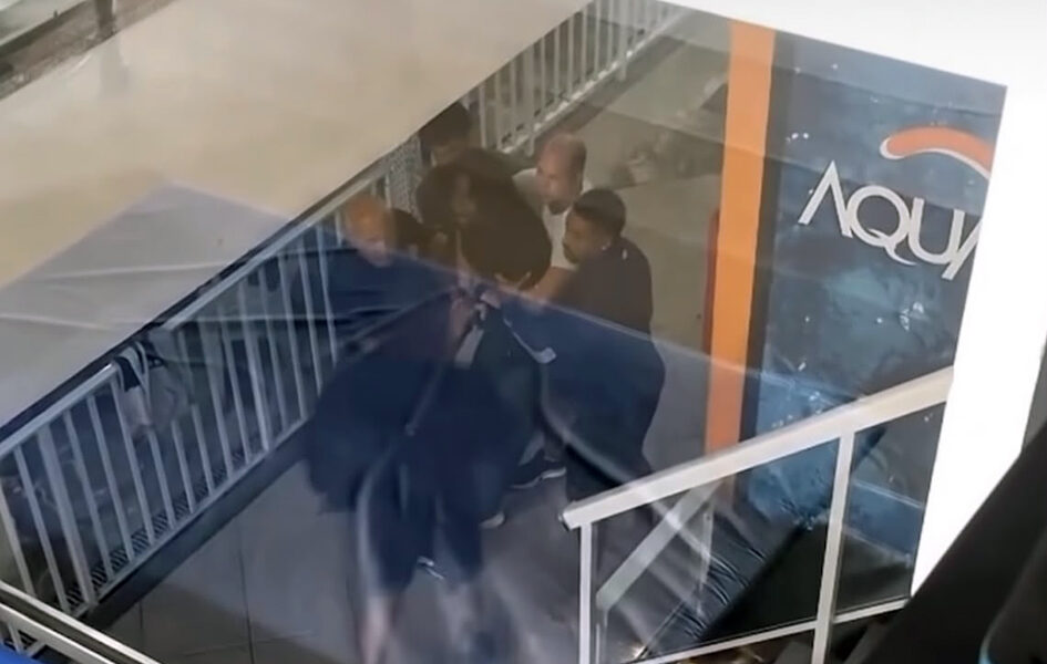 Homem invade academia e agarra mulher durante surto no Centro de Cabo Frio