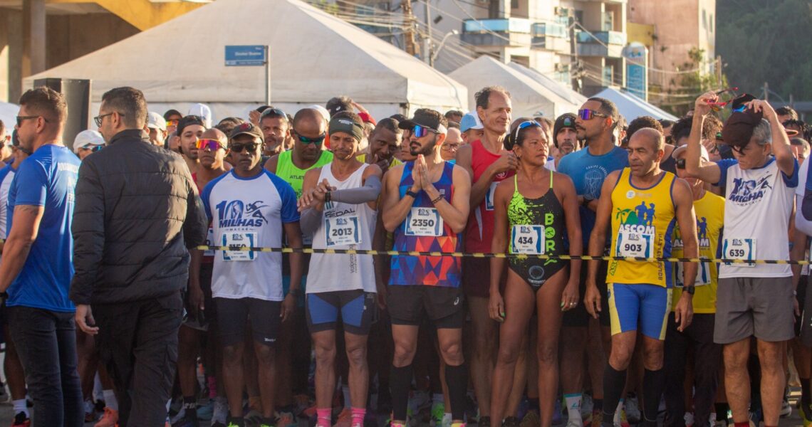 Mais de 3 mil atletas participam da Corrida 10 Milhas e agitam Macaé