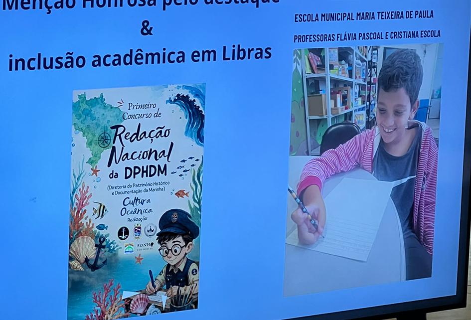 Aluno da rede municipal de Rio das Ostras conquista prêmio nacional de redação