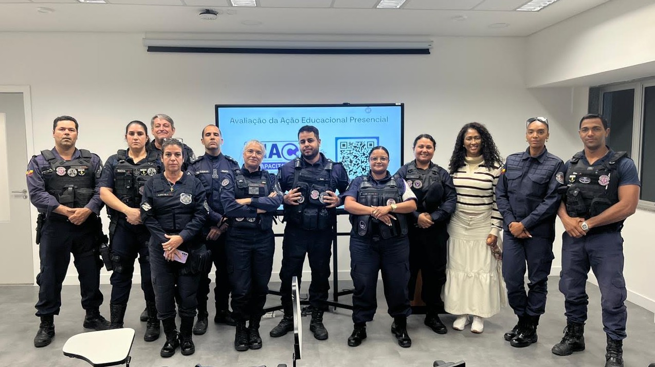 Agentes de Rio das Ostras participam de capacitação nacional sobre violência contra a mulher