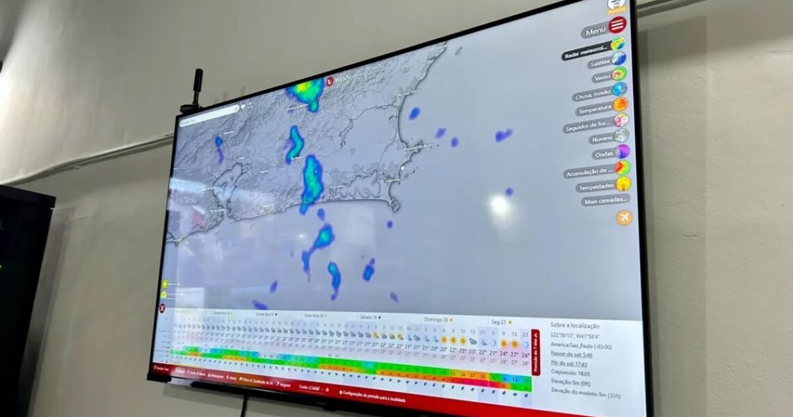 Calor acima da média e temporais preocupam Cabo Frio com avanço do El Niño