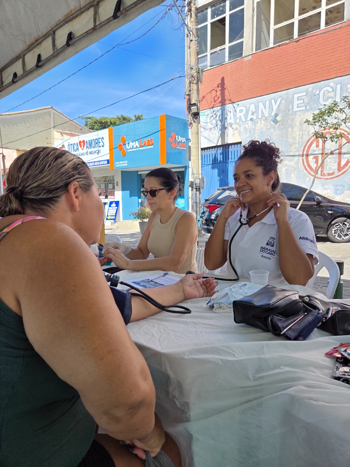 Arraial do Cabo realiza manhã de cuidados e prevenção na Praça do Guarani